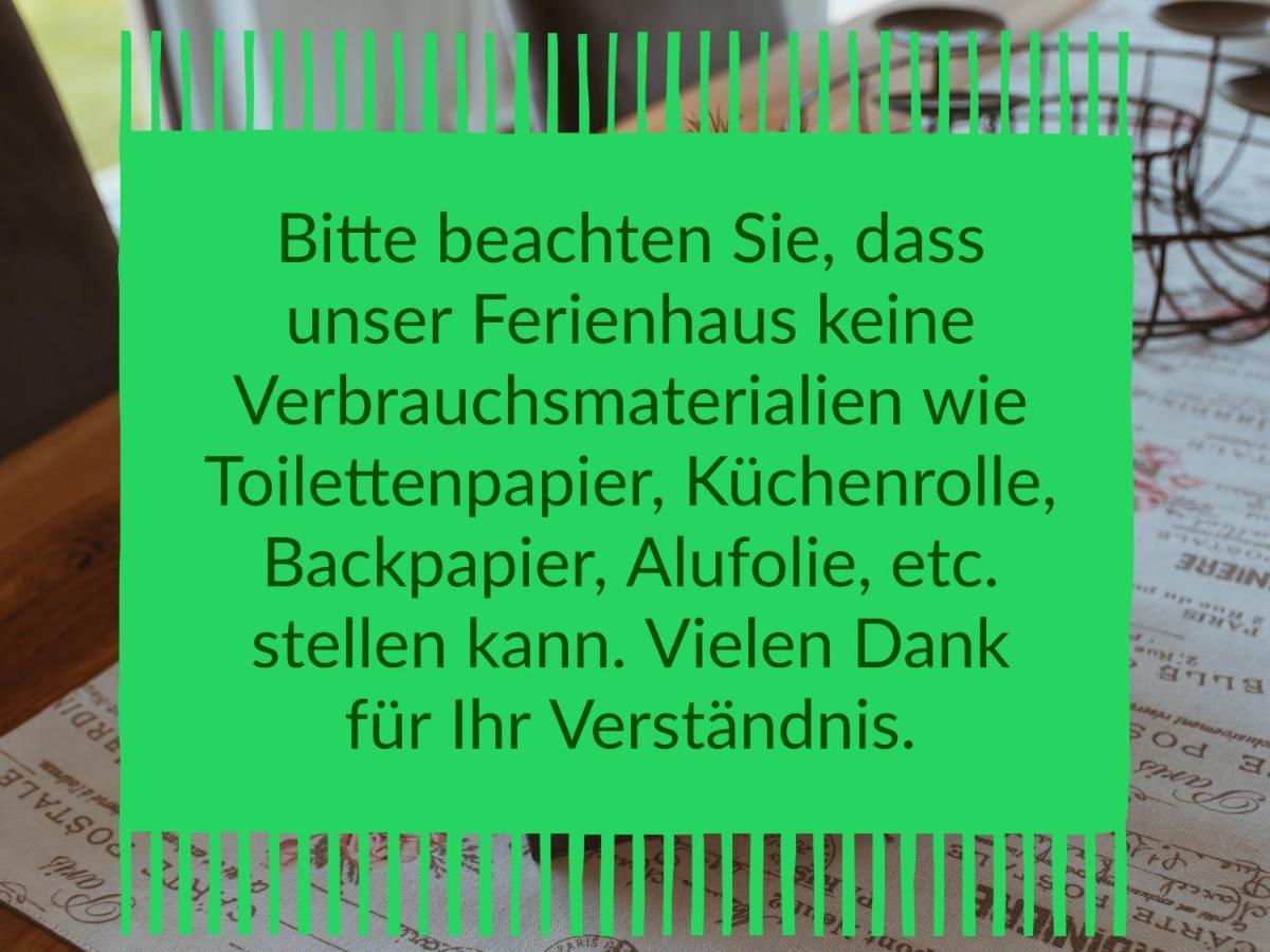 Ferienhaus Plattenberg Bad Oeynhausen Eksteriør billede