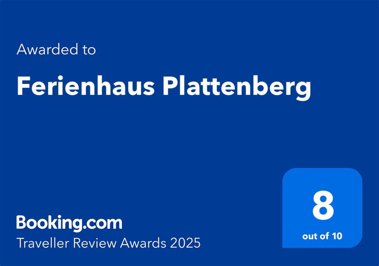 Ferienhaus Plattenberg Bad Oeynhausen Eksteriør billede